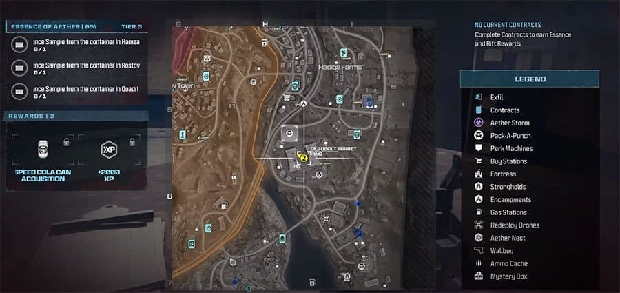 A map showing where to find the Container In Hamza Bazaar at Hadiqa Farms