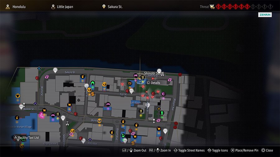 A map showing where to find Dondoko Island Guest Nathan